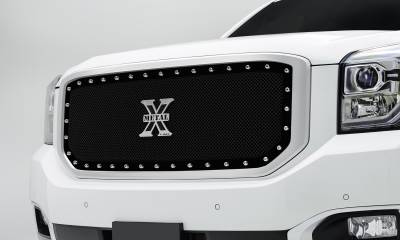 T-REX Grilles - 2015-2020 Yukon, Yukon XL X-Metal Grille, Black, 1 Pc, Insert, Chrome Studs - Part # 6711691 - Image 2