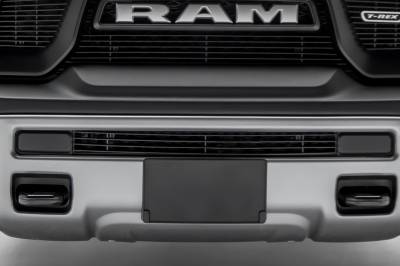 2015-2018 Ram 1500 Rebel Billet Bumper Grille, Black, 1 Pc, Insert - PN #254641B