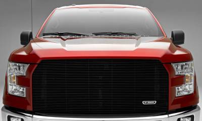 T-REX Grilles - 2015-2017 F-150 Billet Grille, Black, 1 Pc, Replacement, Does Not Fit Vehicles with Camera - PN #20573B - Image 4
