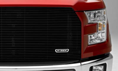 T-REX Grilles - 2015-2017 F-150 Billet Grille, Black, 1 Pc, Replacement, Does Not Fit Vehicles with Camera - PN #20573B - Image 5