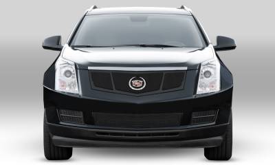 T-REX Grilles - 2010-2016 Cadillac SRX Upper Class Series Mesh Bumper Grille, Black, 1 Pc, Overlay, Full Opening - Part # 52186 - Image 3