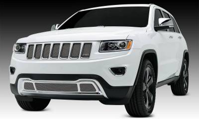 T-REX Grilles - 2014-2015 Jeep Grand Cherokee Sport Grille, Chrome, 1 Pc, Bolt-On - Part # 44488 - Image 1