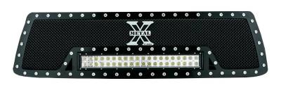 T-REX Grilles - 2010-2013 Tundra Torch Grille, Black, 1 Pc, Insert, Chrome Studs with (1) 20" LED - Part # 6319631 - Image 4