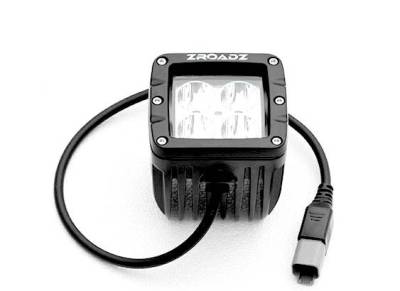 ZROADZ OFF ROAD PRODUCTS - 3 Inch LED Spot Beam Pod Lights - Part # Z30BC14W20S - Image 2
