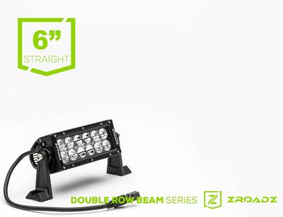 ZROADZ OFF ROAD PRODUCTS - 6 Inch LED Straight Double Row Light Bar - Part # Z30BC14W36 - Image 2