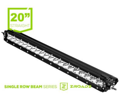 ZROADZ OFF ROAD PRODUCTS - 20 Inch LED Straight Single Row Slim Light Bar - Part # Z30S1-20-P7EJ - Image 1