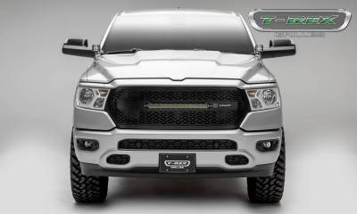 T-REX Grilles - 2019-2022 Ram 1500 Laramie, Lone Star, Big Horn, Tradesman ZROADZ Grille, Black, 1 Pc, Replacement, Incl. (1) 20 LED - Part # Z314651  -
Special Order - 4 weeks lead time - Image 3