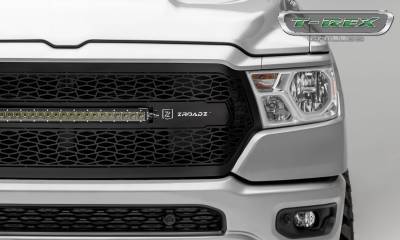 T-REX Grilles - 2019-2022 Ram 1500 Laramie, Lone Star, Big Horn, Tradesman ZROADZ Grille, Black, 1 Pc, Replacement, Incl. (1) 20 LED - Part # Z314651  -
Special Order - 4 weeks lead time - Image 5