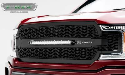 T-REX Grilles - 2018-2020 F-150 ZROADZ Grille, Black, 1 Pc, Replacement with 20" LED, Does Not Fit Vehicles with Camera - Part # Z315711 - Image 5
