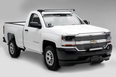 ZROADZ OFF ROAD PRODUCTS - 2016-2018 Chevrolet Silverado 1500 Front Bumper Top LED Bracket to mount (1) 30 Inch LED Light Bar - PN #Z322082 - Image 5