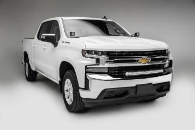 ZROADZ OFF ROAD PRODUCTS - 2019-2022 Chevrolet Silverado 1500 Front Bumper Top LED Bracket to mount 30 Inch Curved LED Light Bar - PN #Z322282 - Image 2