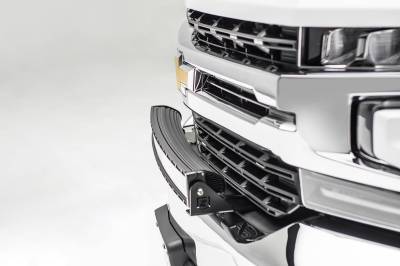 ZROADZ OFF ROAD PRODUCTS - 2019-2022 Chevrolet Silverado 1500 Front Bumper Top LED Kit with (1) 30 Inch LED Curved Double Row Light Bar - PN #Z322282-KIT - Image 6