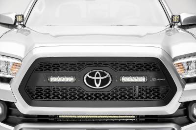 ZROADZ OFF ROAD PRODUCTS - 2018-2023 Toyota Tacoma Front Bumper Center LED Bracket to mount 20 Inch LED light bar - PN #Z329512 - Image 4