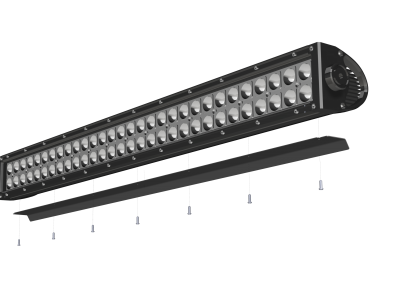 ZROADZ OFF ROAD PRODUCTS - Noise Cancelling Wind Diffuser for (1) 50 Inch Straight LED Light Bar - Part # Z330050S - Image 3