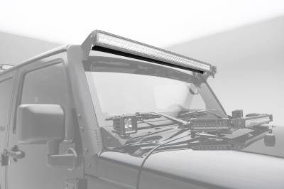 ZROADZ OFF ROAD PRODUCTS - Noise Cancelling Wind Diffuser for (1) 52 Inch Straight LED Light Bar - PN #Z330052S - Image 2