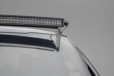 ZROADZ OFF ROAD PRODUCTS - 2017-2022 Ford Super Duty Front Roof LED Kit with (1) 52 Inch LED Double Row Curved Light Bar - PN #Z335471-KIT - Image 4