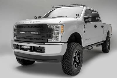 ZROADZ OFF ROAD PRODUCTS - 2017-2022 Ford Super Duty Front Roof LED Kit with (1) 52 Inch LED Double Row Curved Light Bar - Part # Z335471-KIT - Image 6