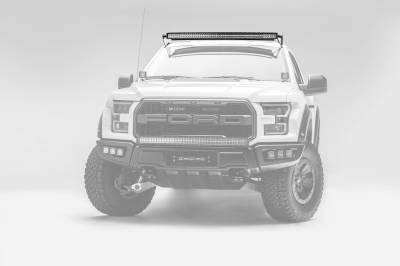 ZROADZ OFF ROAD PRODUCTS - Ford F-150, Raptor Front Roof LED Kit with 52 Inch LED Curved Double Row Light Bar - Part # Z335662-KIT-C - Image 2