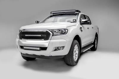ZROADZ OFF ROAD PRODUCTS - 2015-2018 Ford Ranger T6 Front Roof LED Kit with (1) 40 Inch LED Curved Double Row Light Bar - Part # Z335761-KIT-C - Image 4
