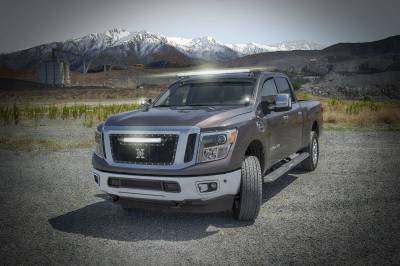 ZROADZ OFF ROAD PRODUCTS - 2016-2019 Nissan Titan Front Roof LED Bracket to mount (1) 50 Inch Curved LED Light Bar - PN #Z337581 - Image 7