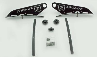 ZROADZ OFF ROAD PRODUCTS - 2016-2019 Nissan Titan Front Roof LED Bracket to mount (1) 50 Inch Curved LED Light Bar - Part # Z337581 - Image 10