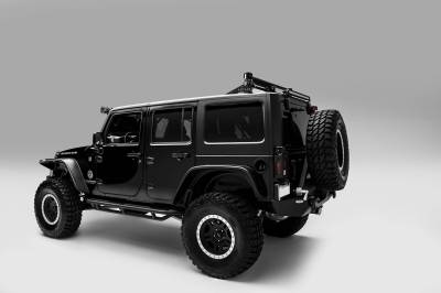 ZROADZ OFF ROAD PRODUCTS - Jeep JK, JL Modular Rack LED Kit with (1) 40 Inch (1) 30 Inch Straight Double Row Light Bars, (2) 3 Inch LED Pod Lights - Part # Z350050-JK-KIT-A - Image 4