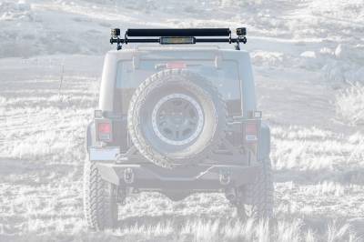 ZROADZ OFF ROAD PRODUCTS - Jeep JK, JL Modular Rack LED Kit with (1) 40 Inch (1) 20 Inch Straight Double Row Light Bars, (2) 3 Inch LED Pod Lights - Part # Z350050-JK-KIT-B - Image 8
