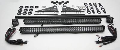 ZROADZ OFF ROAD PRODUCTS - Modular Rack LED Kit with (2) 40 Inch and (2) 3 Inch LED Pod Lights - Part # Z350050-KIT-A - Image 3