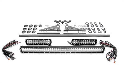 ZROADZ OFF ROAD PRODUCTS - Modular Rack LED Kit with (1) 40 Inch (2) 12 Inch Straight Double Row Light Bars - Part # Z350050-KIT-F - Image 4