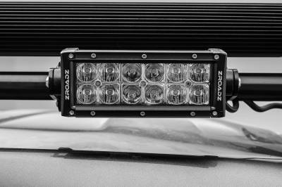 ZROADZ OFF ROAD PRODUCTS - 2017-2022 Ford Super Duty Modular Rack LED Bracket adjustable to mount up to (4) various size LED Light Bars - PN #Z355471 - Image 14