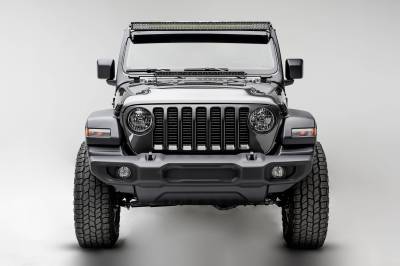 ZROADZ OFF ROAD PRODUCTS - Jeep JL, Gladiator Front Roof LED Bracket to mount (1) 50 or 52 Inch Straight LED Light Bar - Part # Z374831 - Image 4