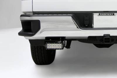 ZROADZ OFF ROAD PRODUCTS - 2019-2021 Chevrolet Silverado/GMC Sierra 1500/2022-2022 Silverado/Sierra 1500Rear Bumper LED Bracket to mount (2) 6 Inch Straight Light Bar - PN #Z382182 - Image 1