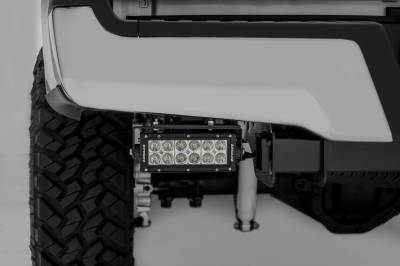 ZROADZ OFF ROAD PRODUCTS - 2017-2022 Ford Super Duty Rear Bumper LED Bracket to mount (2) 6 Inch Straight Light Bar - Part # Z385471 - Image 1