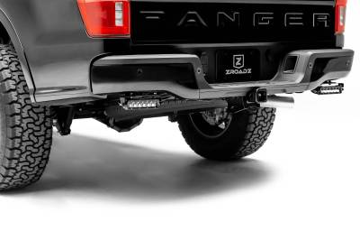 ZROADZ OFF ROAD PRODUCTS - 2019-2021 Ford Ranger Rear Bumper LED Bracket to mount (2) 6 Inch Straight Single Row Slim Light Bar - PN #Z385881 - Image 1