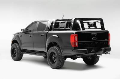 ZROADZ OFF ROAD PRODUCTS - 2019-2021 Ford Ranger Rear Bumper LED Kit with (2) 6 Inch LED Straight Single Row Slim Light Bars - Part # Z385881-KIT - Image 5