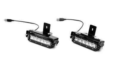 ZROADZ OFF ROAD PRODUCTS - 2019-2023 Ford Ranger Rear Bumper LED Kit with (2) 6 Inch LED Straight Single Row Slim Light Bars - PN #Z385881-KIT - Image 8