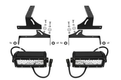 ZROADZ OFF ROAD PRODUCTS - 2016-2022 Toyota Tacoma Rear Bumper LED Kit with (2) 6 Inch LED Straight Double Row Light Bars - Part # Z389401-KIT - Image 6