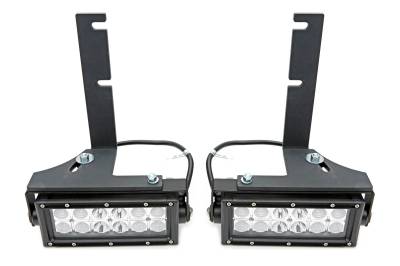 ZROADZ OFF ROAD PRODUCTS - 2005-2014 Toyota Tacoma Rear Bumper LED Kit with (2) 6 Inch LED Straight Double Row Light Bars - PN #Z389411-KIT - Image 6