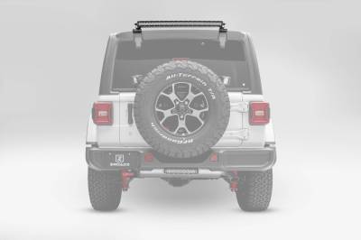 ZROADZ OFF ROAD PRODUCTS - 2019-2024 Jeep JL/JLU Rear Window LED Bracket to mount (1) 30 Inch Staight Single Row LED Light Bar - PN #Z394931 - Image 5