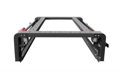 ZROADZ OFF ROAD PRODUCTS - 2019-2024 Jeep Gladiator Access Overland Rack With Two Lifting Side Gates, For use on Factory Trail Rail Cargo Systems - PN #Z834111 - Image 7