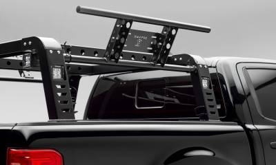 ZROADZ OFF ROAD PRODUCTS - 2019-2021 Ford Ranger Overland Access Rack With Two Lifting Side Gates and (4) 3 Inch ZROADZ LED Pod Lights - Part # Z835101 - Image 9