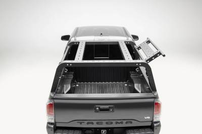 ZROADZ OFF ROAD PRODUCTS - 2016-2022 Toyota Tacoma Access Overland Rack With Two Lifting Side Gates - Part # Z839101 - Image 2