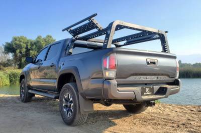 ZROADZ OFF ROAD PRODUCTS - 2016-2023 Toyota Tacoma Access Overland Rack With Two Lifting Side Gates - PN #Z839101 - Image 21