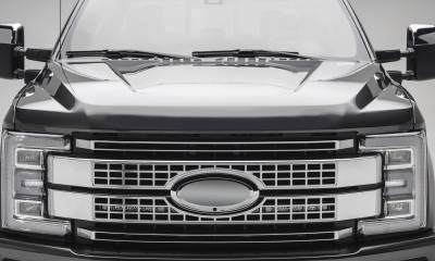 ZROADZ OFF ROAD PRODUCTS - 2017-2019 Ford Super Duty Platinum OEM Grille LED Kit with (2) 10 Inch LED Single Row Slim Light Bars - Part # Z415671-KIT - Image 1