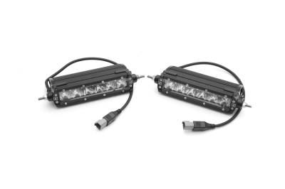 ZROADZ OFF ROAD PRODUCTS - Ford Rear Bumper LED Kit with (2) 6 Inch LED Straight Single Row Slim Light Bars - Part # Z385662-KIT - Image 4
