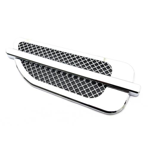 T-REX Grilles - ALL Universal Side Vent, ABS Chrome, 1 Set Escalade style - Part # 49001 - Image 4