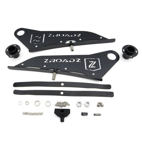 ZROADZ OFF ROAD PRODUCTS - 2007-2021 Toyota Tundra Front Roof LED Bracket to mount 50 Inch Curved LED Light Bar - Part # Z339641 - Image 10