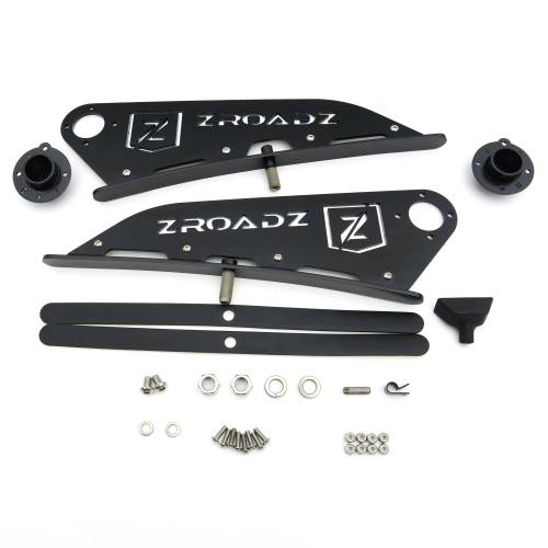 ZROADZ OFF ROAD PRODUCTS - 2015-2023 Colorado, Canyon Front Roof LED Bracket to mount 40 Inch Curved LED Light Bar - PN #Z332671 - Image 6