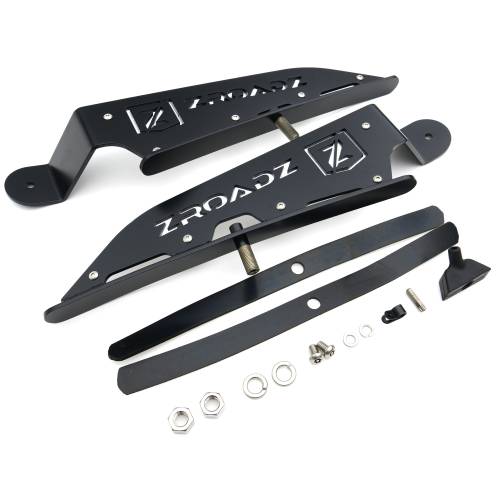 ZROADZ OFF ROAD PRODUCTS - 2015-2018 Ford Ranger T6 Front Roof LED Bracket to mount (1) 40 Inch Curved LED Light Bar - Part # Z335761 - Image 7