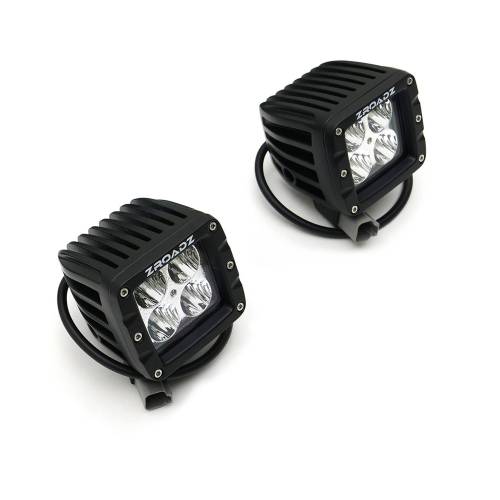 ZROADZ OFF ROAD PRODUCTS - 2011-2016 Ford Super Duty Hood Hinge LED Kit with (2) 3 Inch LED Pod Lights - Part # Z365461-KIT2 - Image 8